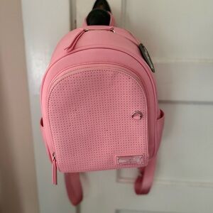 Loungefly Pink Trader Pin Backpack